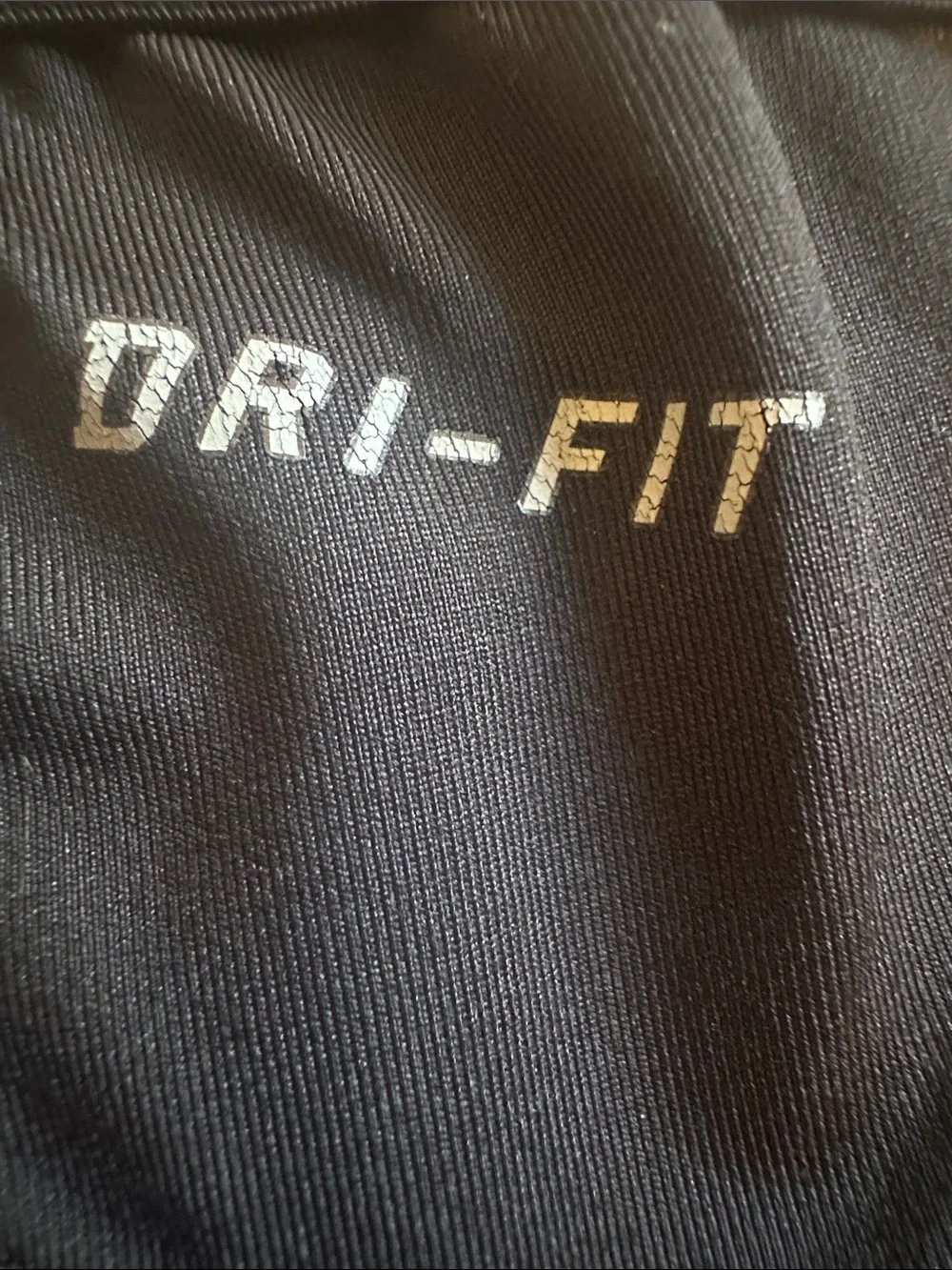 Nike Pro Dri-fit Black Compression Shorts with White Swoosh
